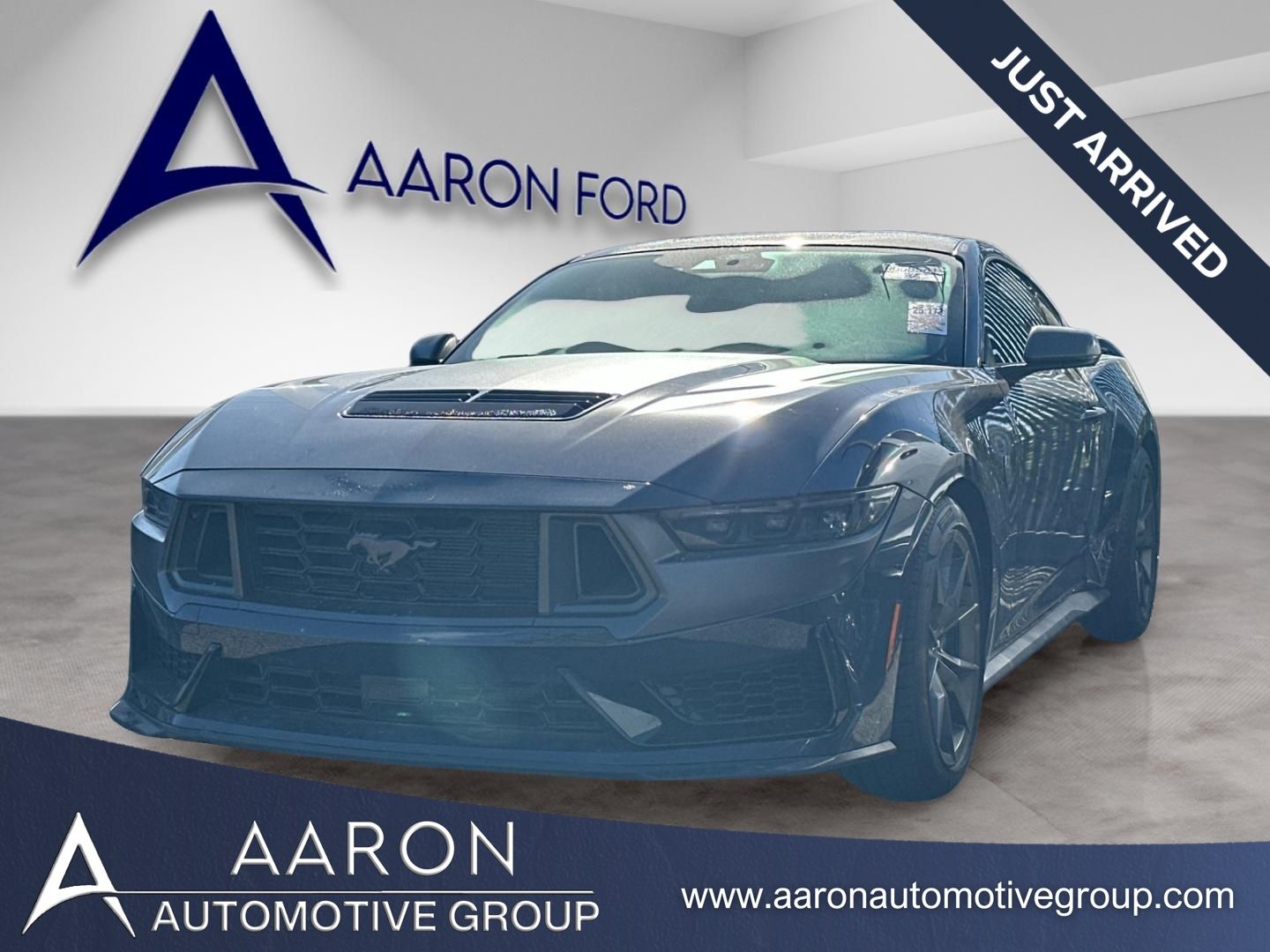 Blue 2025 Ford Mustang Dark Horse Fastback RWD Coupe Rear-Wheel Drive 6-Speed Manual