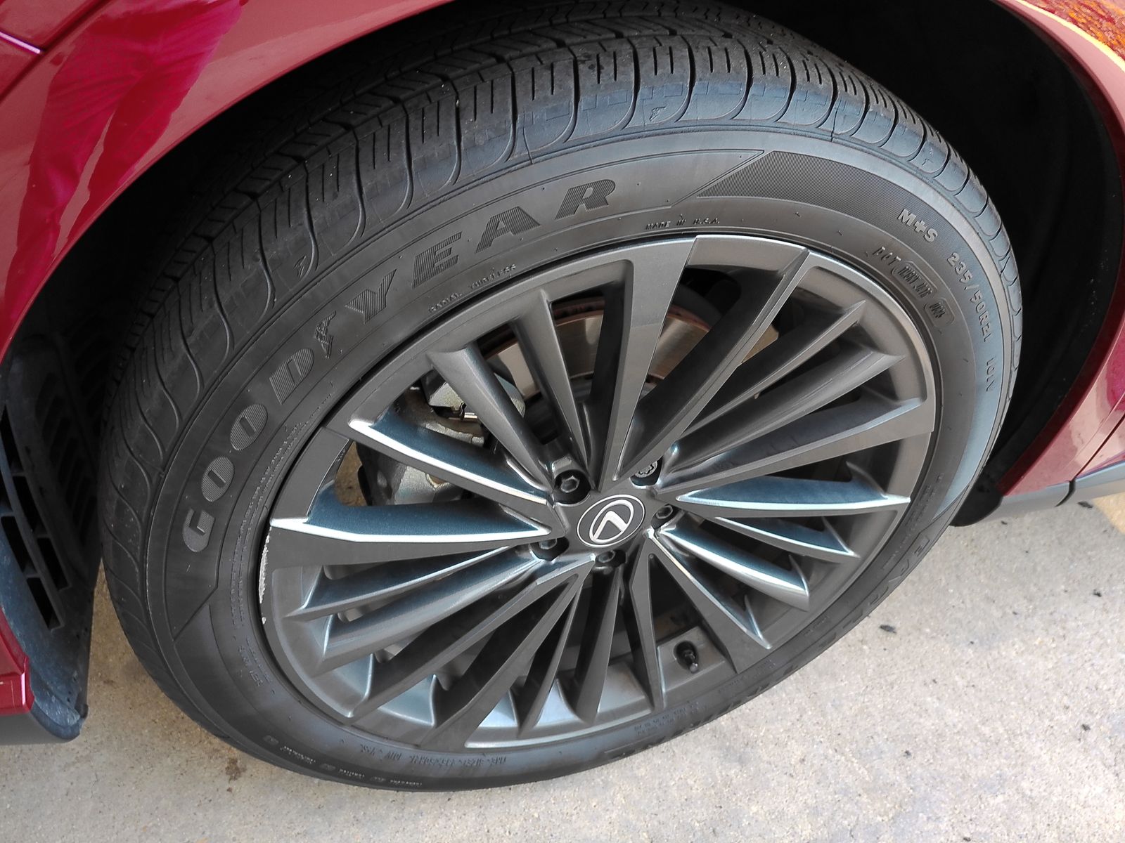 Used 2025 Red Lexus 350 Premium image 22