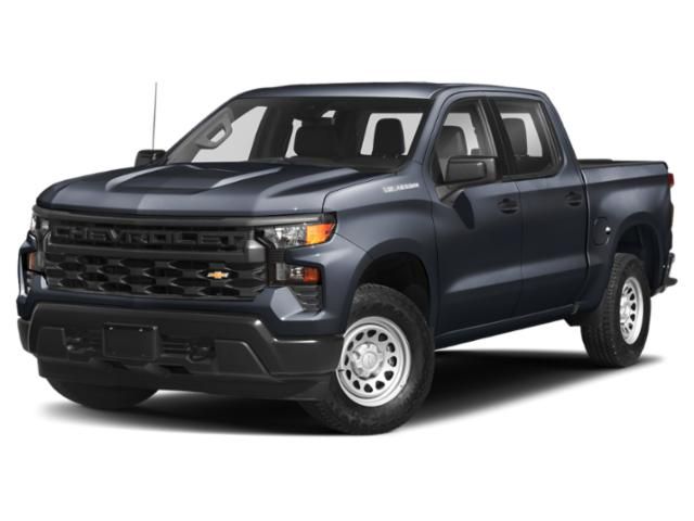 Dark Ash Metallic 2023 Chevrolet Silverado 1500 Pickup Truck Four-Wheel Drive 8-Speed Automatic