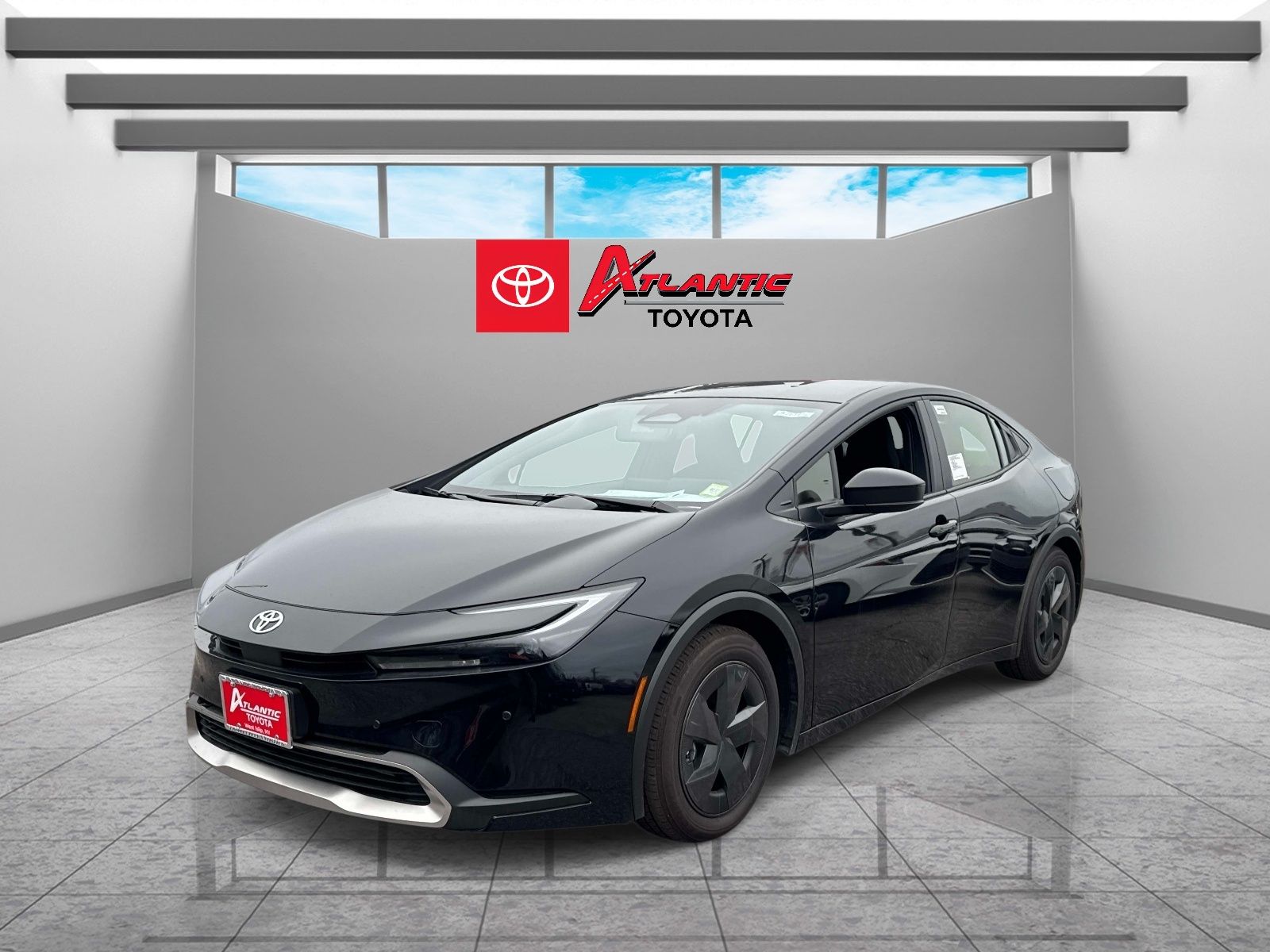 Midnight Black 2026 Toyota Prius Plug-In Hybrid SE FWD Hatchback Front-Wheel Drive Continuously Variable Transmission