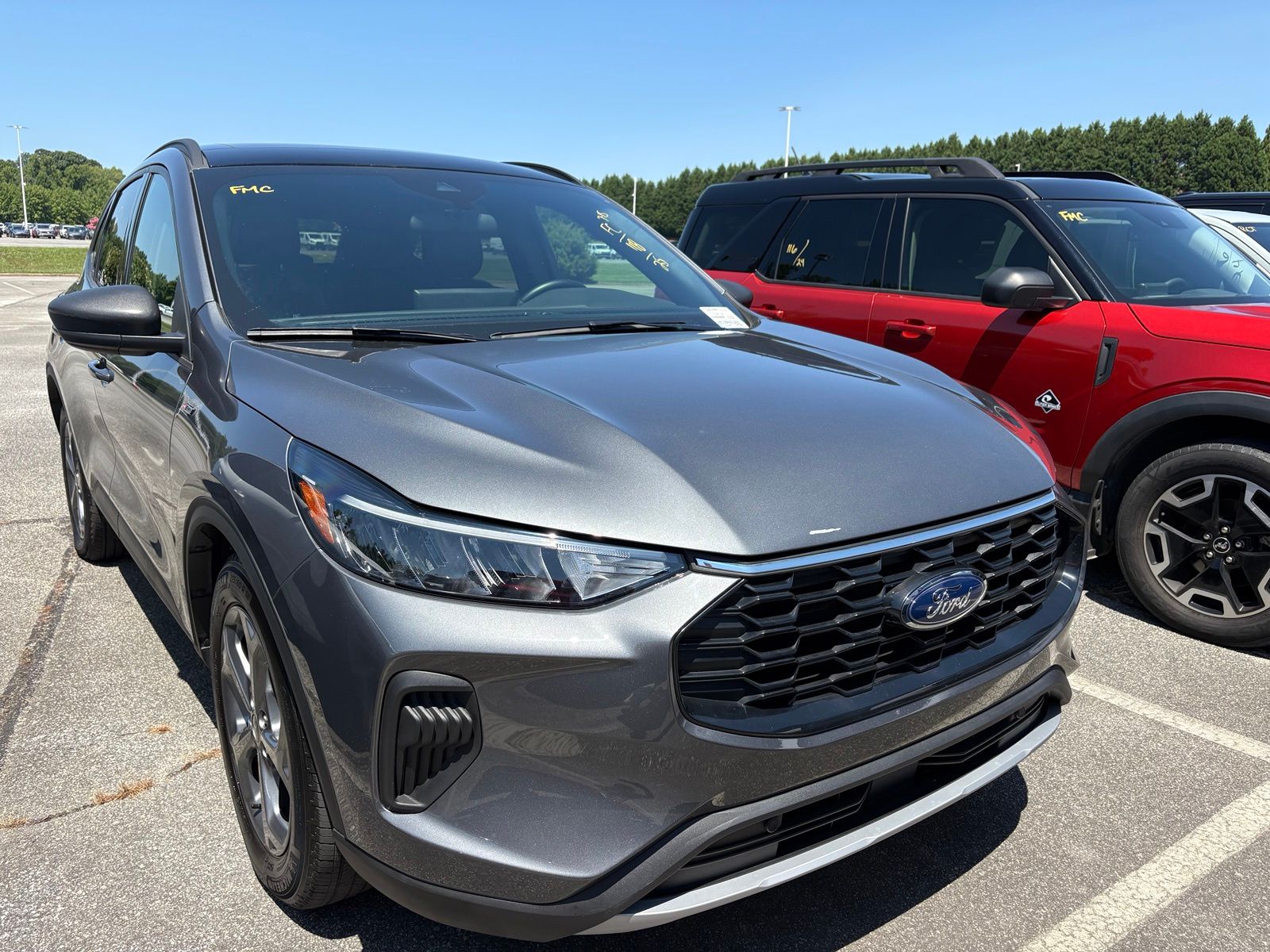 Gray Metallic 2025 Ford Escape SUV / Crossover Front-Wheel Drive 8-Speed Automatic