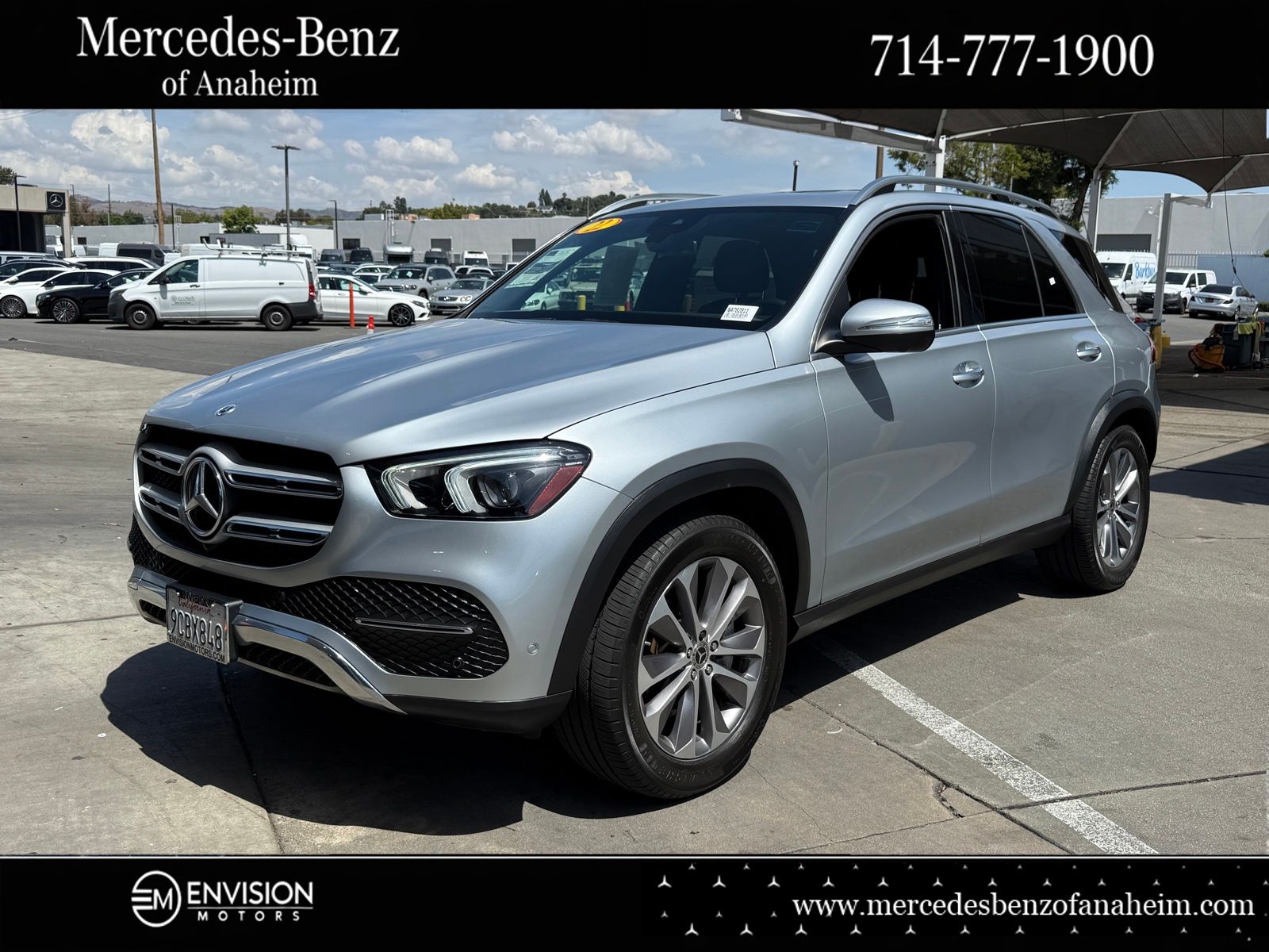 Silver 2022 Mercedes-Benz GLE 350 RWD SUV / Crossover Rear-Wheel Drive 9-Speed Automatic
