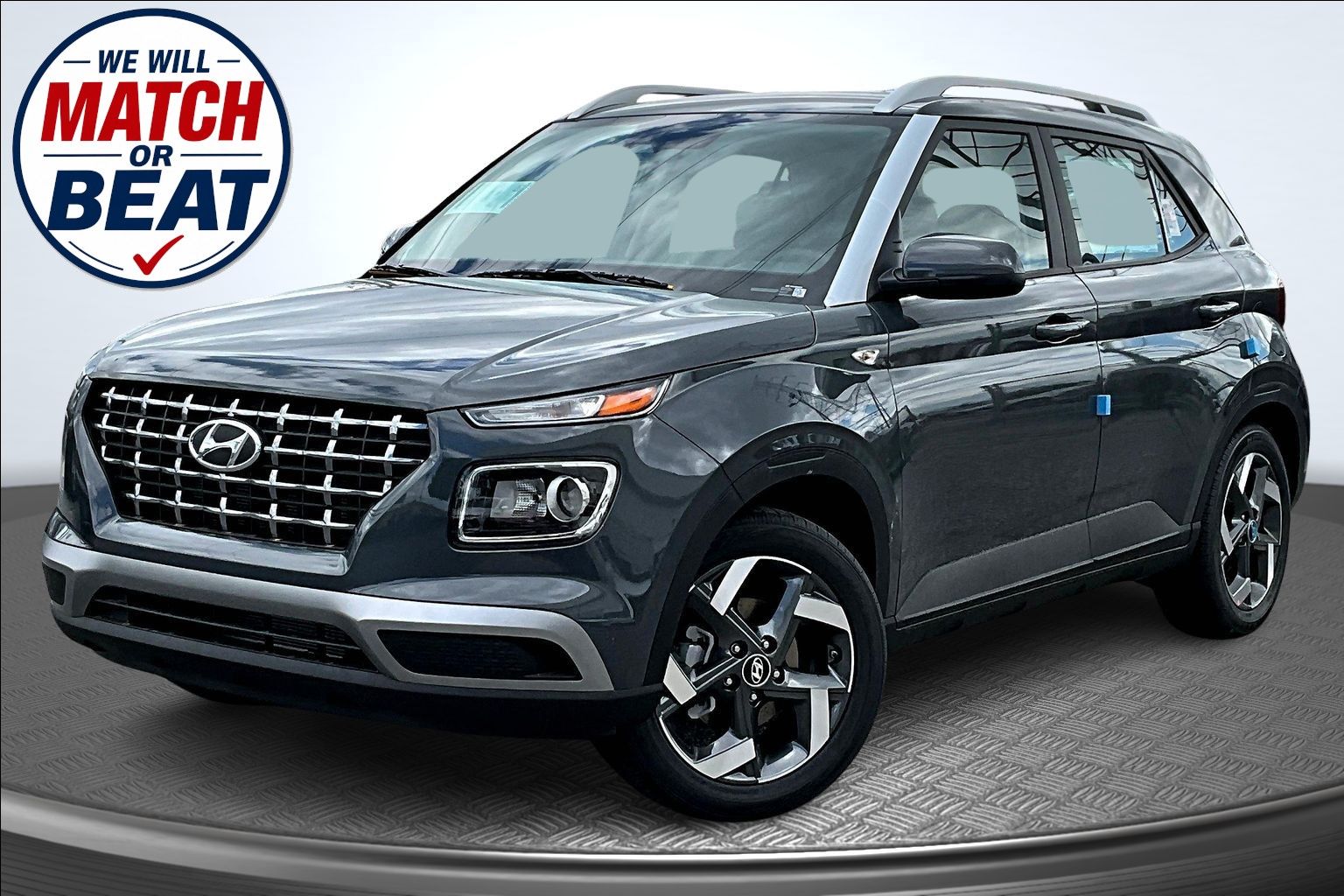 Ecotronic Gray 2026 Hyundai Venue SUV / Crossover Front-Wheel Drive Continuously Variable Transmission