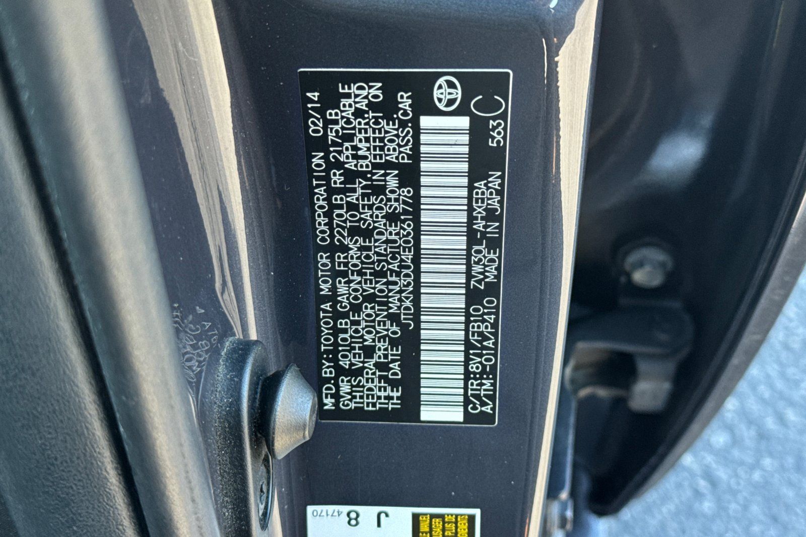 Used 2014 Toyota Prius Hatchback