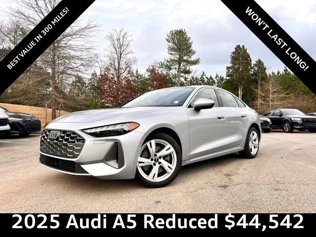 Florett Silver Metallic 2025 Audi A5 quattro Premium Plus Sedan Sedan All-Wheel Drive 7-Speed Automatic