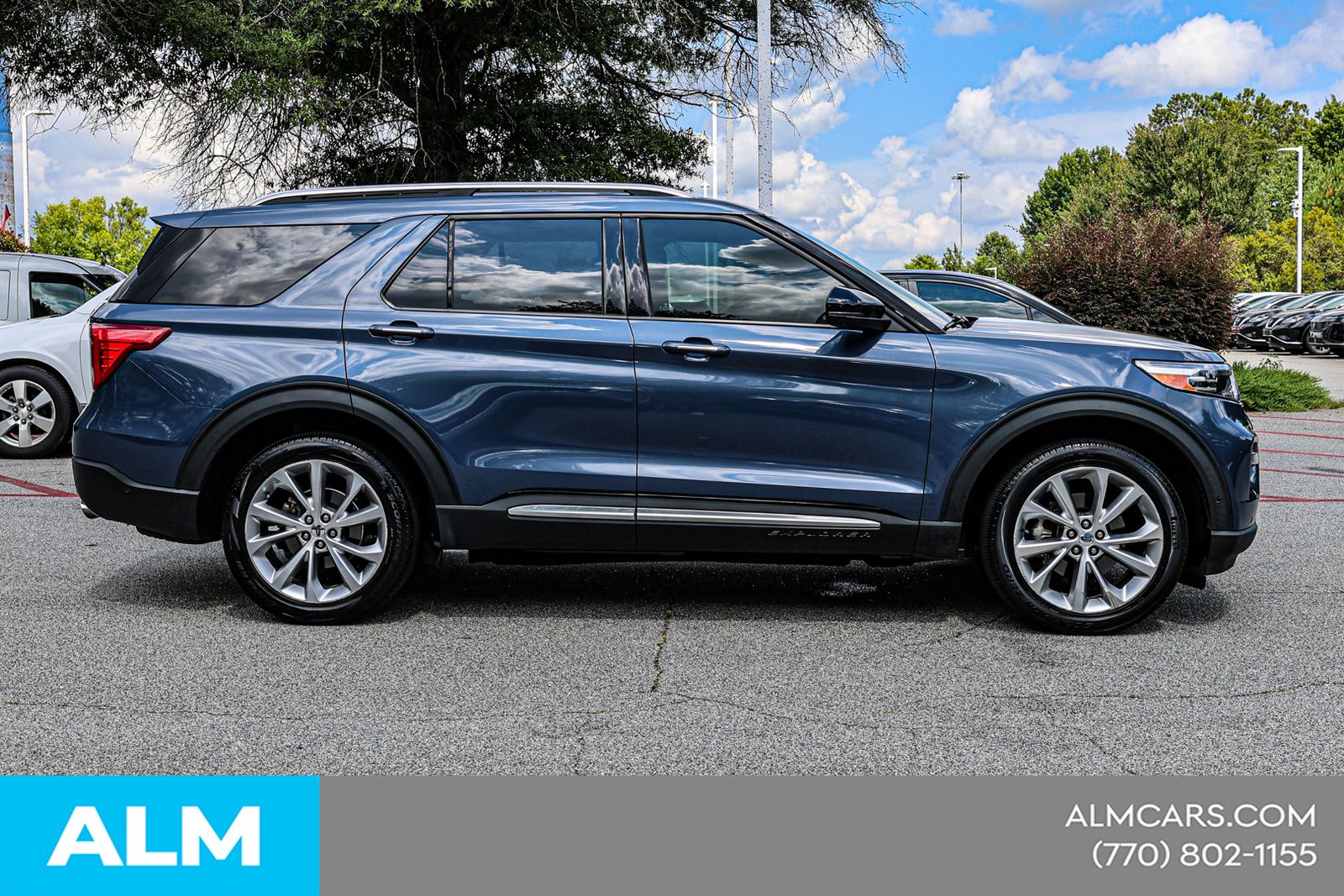 Used 2021 Blue Ford Platinum image 10