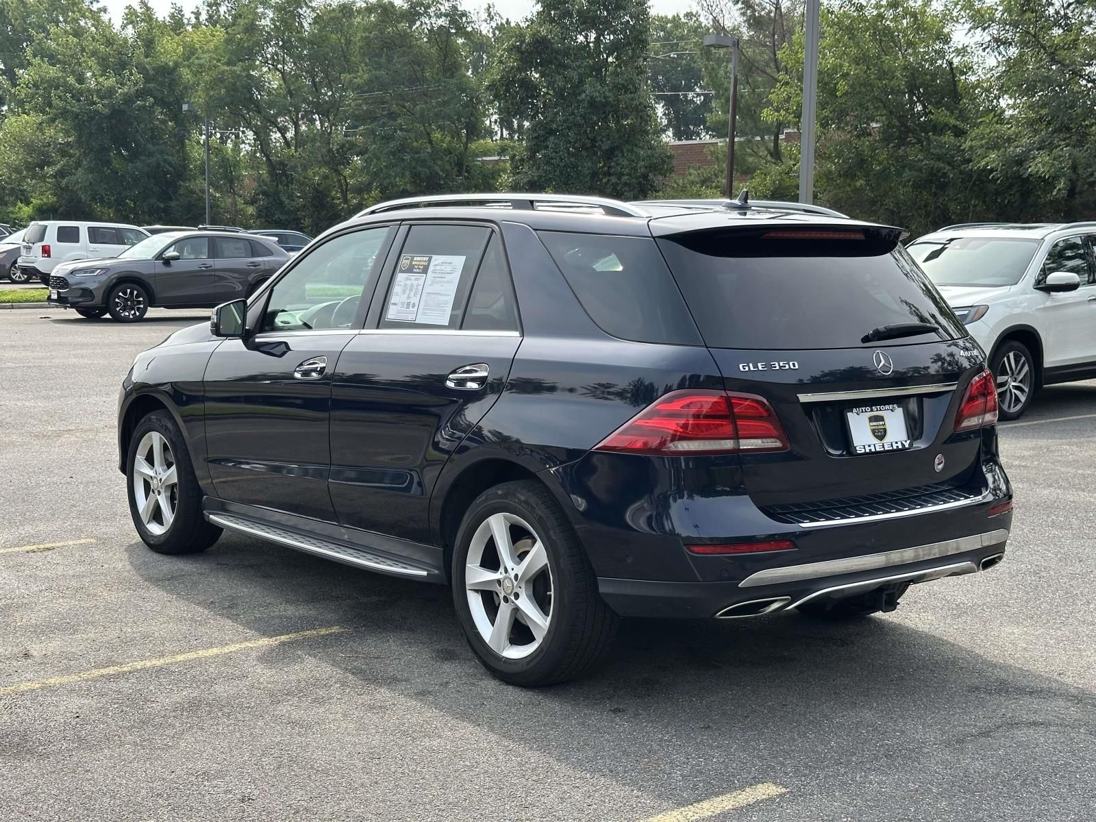 Used 2016 Blue Mercedes-Benz GLE 350 image 8
