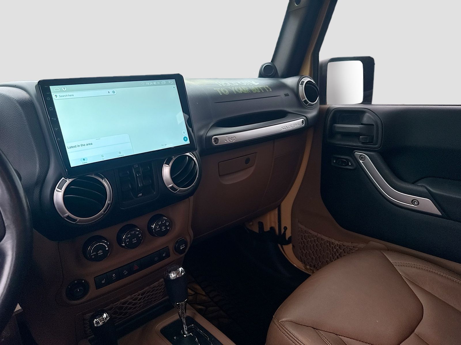 Used 2013 Beige Jeep Unlimited Sahara image 25