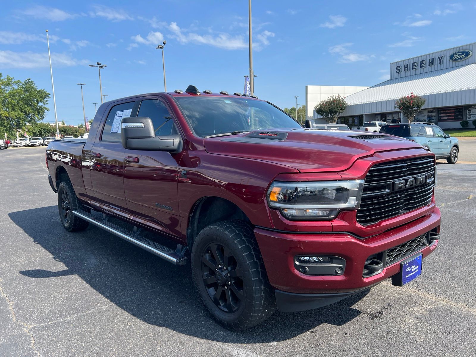 Delmonico Red Pearlcoat 2024 RAM 3500 Pickup Truck Four-Wheel Drive 6-Speed Automatic