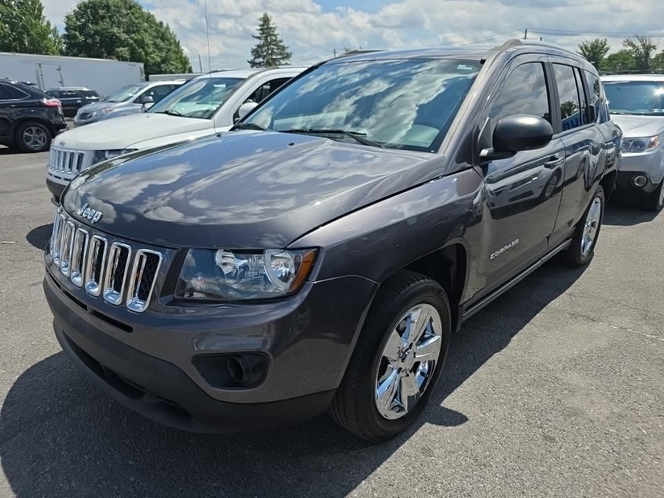 Gray (Granite Crystal Metallic Clearcoat) 2016 Jeep Compass SUV / Crossover Front-Wheel Drive Continuously Variable Transmission