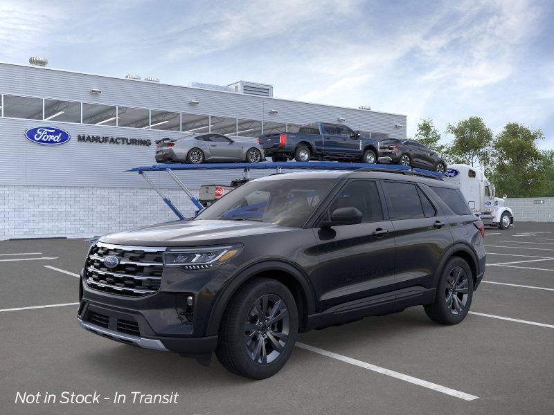 New 2026 Agate Black Metallic Ford Active image 2