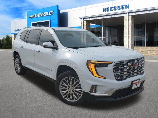 Glacier White 2026 GMC Acadia Denali FWD SUV / Crossover Front-Wheel Drive 8-Speed Automatic