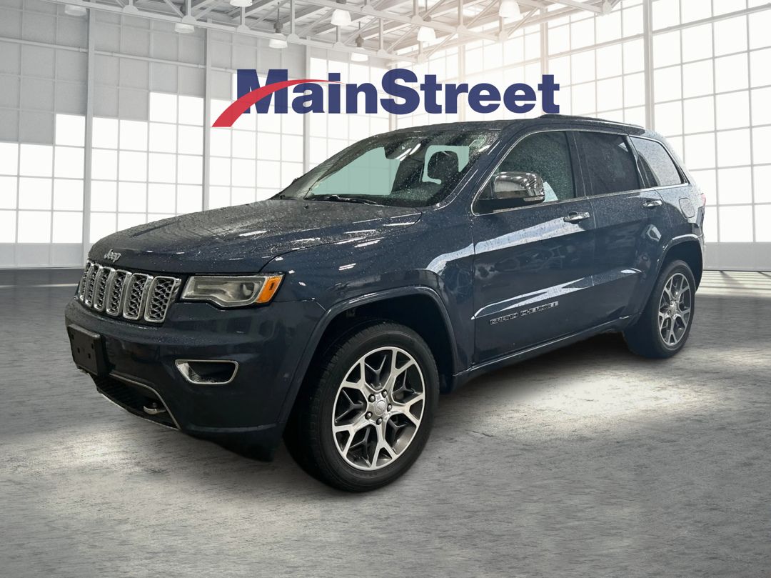 Slate Blue 2021 Jeep Grand Cherokee SUV / Crossover Four-Wheel Drive 8-Speed Automatic