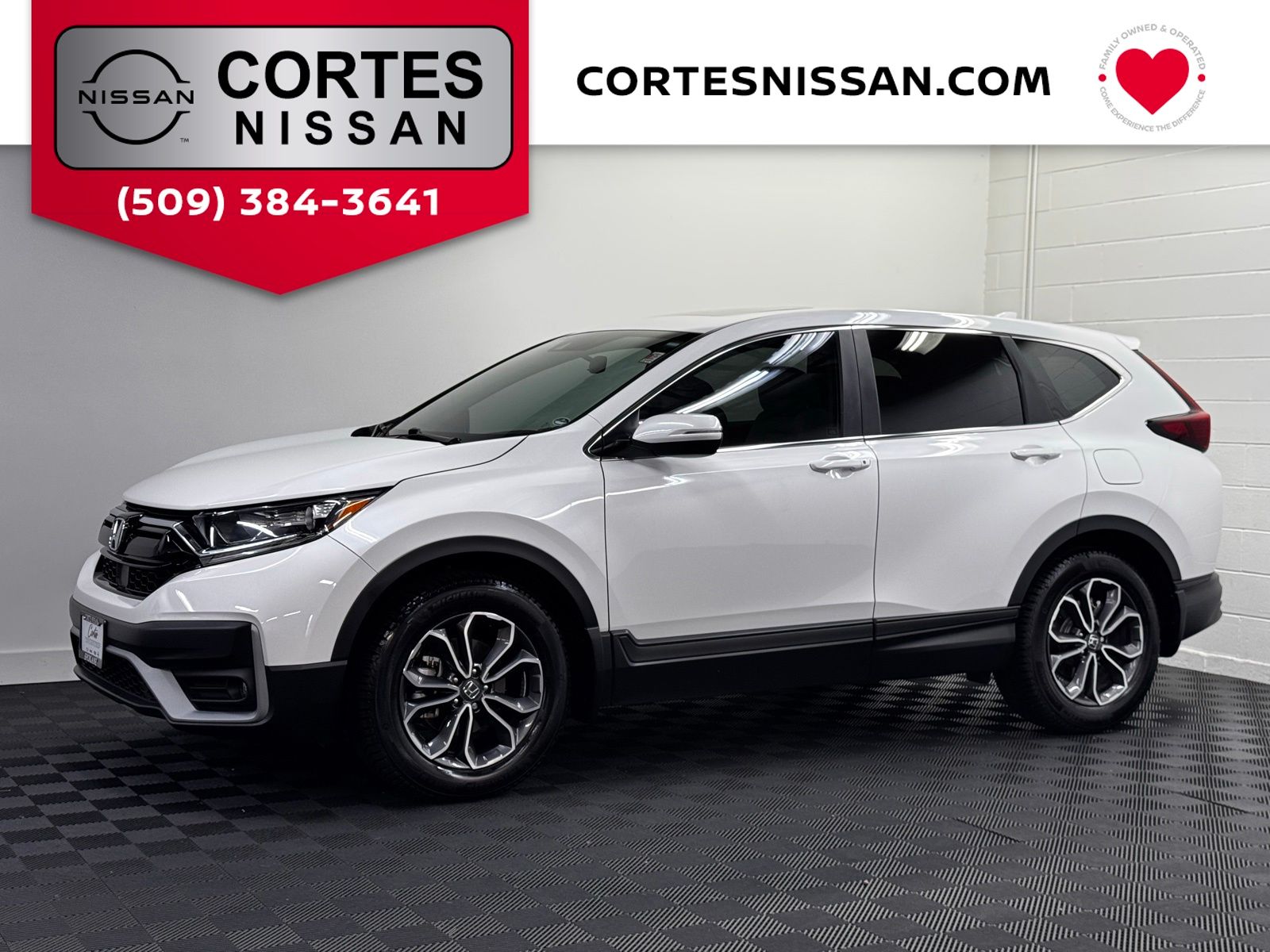 Platinum White Pearl 2021 Honda CR-V SUV / Crossover Front-Wheel Drive Continuously Variable Transmission