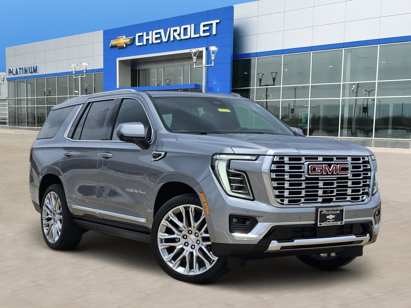 Sterling Metallic 2026 GMC Yukon Denali 4WD SUV / Crossover Four-Wheel Drive Automatic