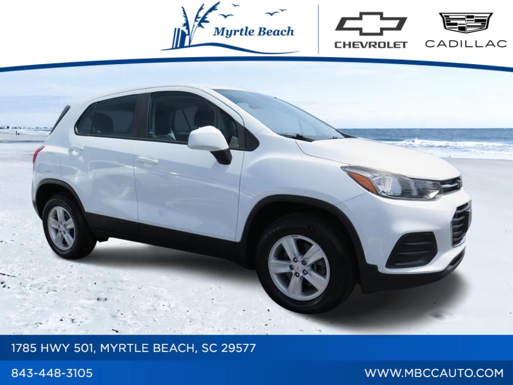 Summit White 2017 Chevrolet Trax LS AWD SUV / Crossover All-Wheel Drive 6-Speed Automatic