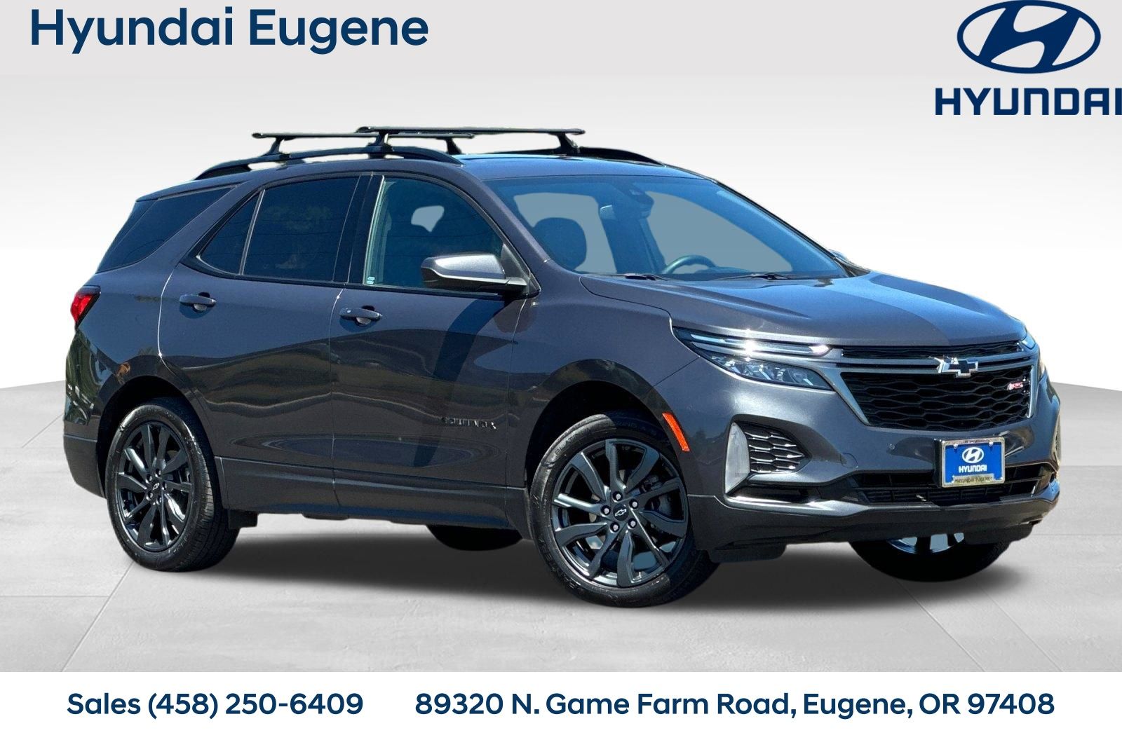 Iron Gray Metallic 2023 Chevrolet Equinox SUV / Crossover Four-Wheel Drive 6-Speed Automatic Overdrive