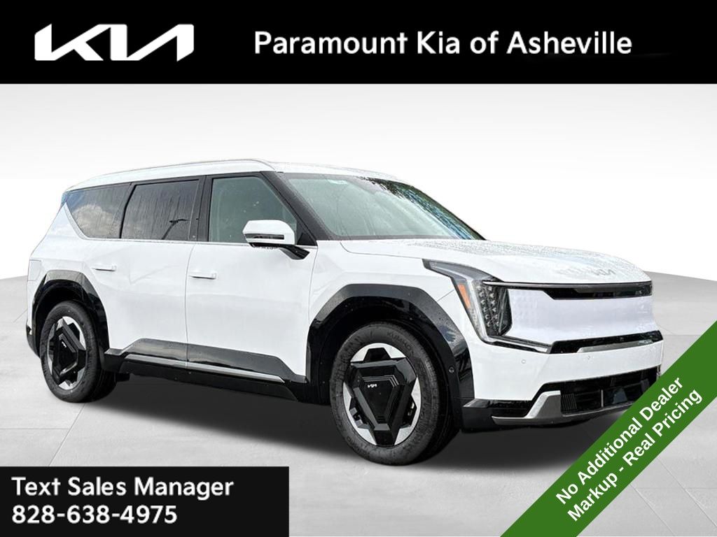 White 2026 Kia EV9 SUV / Crossover All-Wheel Drive 1-Speed Automatic