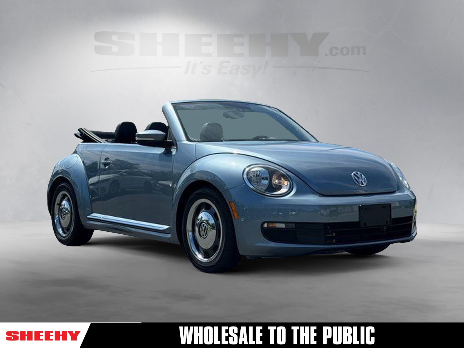 Stonewashed Blue 2016 Volkswagen Beetle Convertible Front-Wheel Drive 6-Speed Automatic