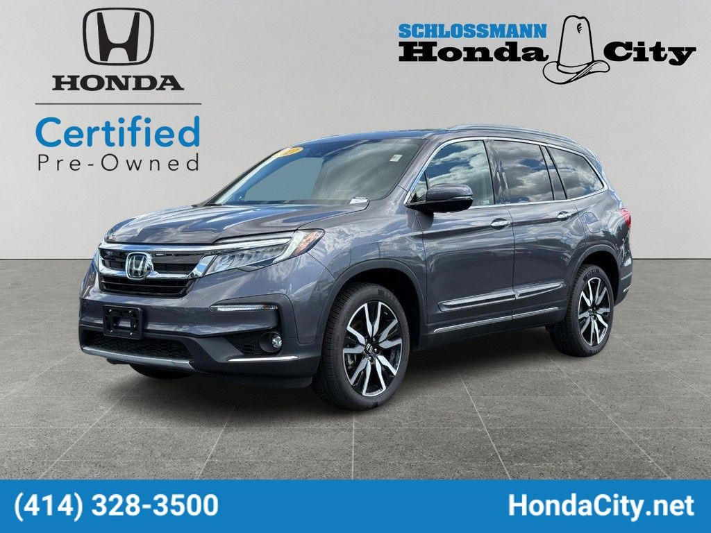 Gray 2021 Honda Pilot SUV / Crossover All-Wheel Drive 9-Speed Automatic