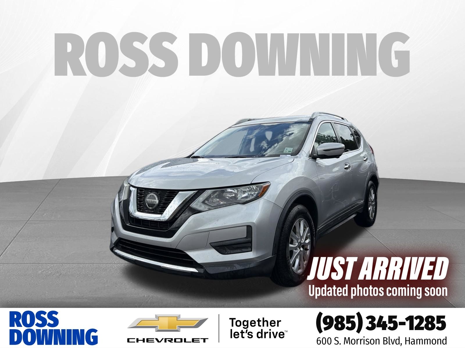 2018 Nissan Rogue SV Silver at Autostrade