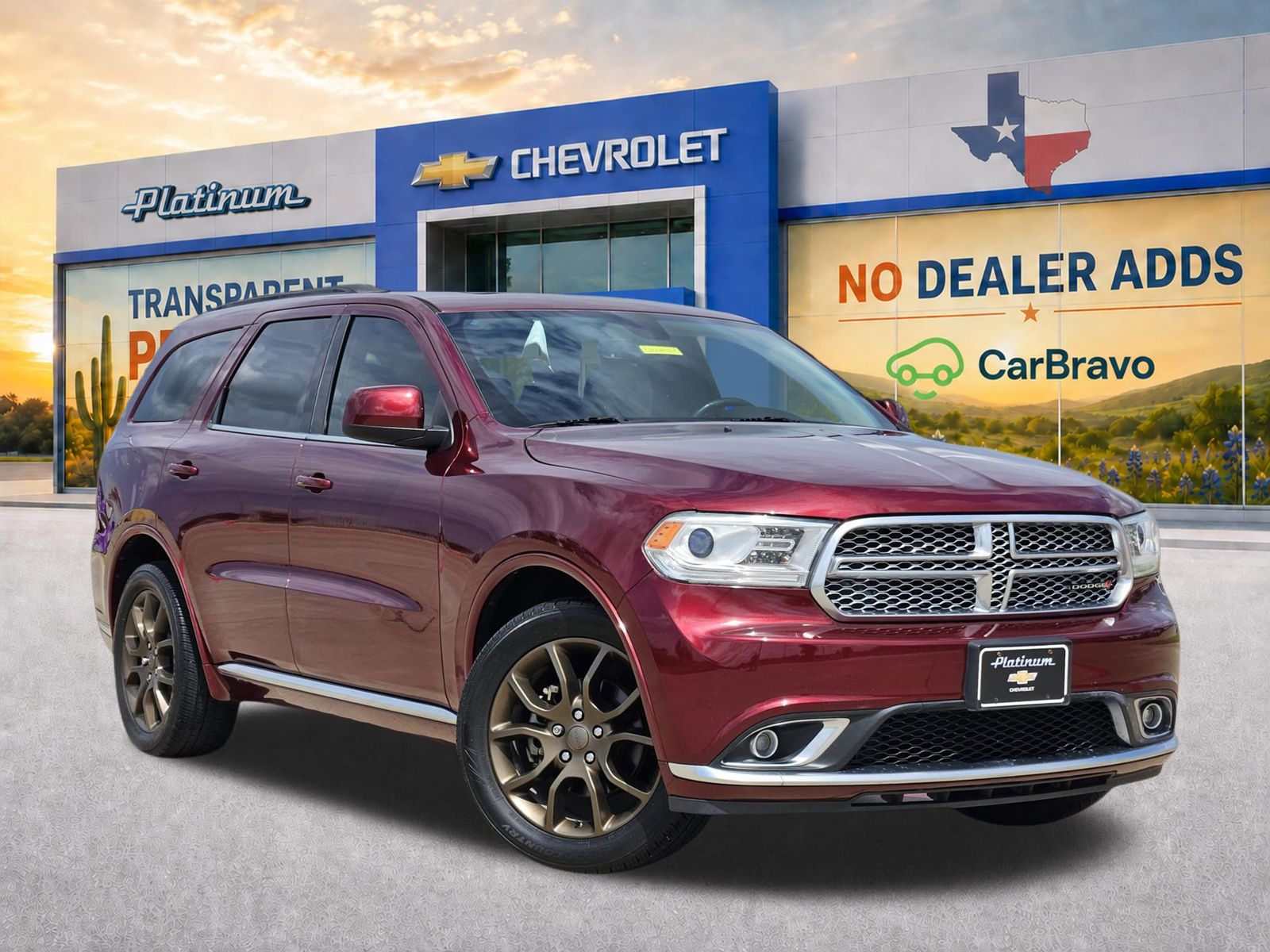 Octane Red Pearlcoat 2018 Dodge Durango SUV / Crossover Rear-Wheel Drive 8-Speed Automatic
