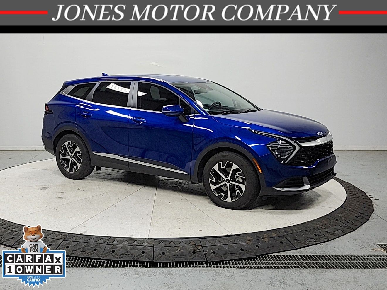 Sapphire Blue 2024 Kia Sportage SUV / Crossover Front-Wheel Drive 8-Speed Automatic