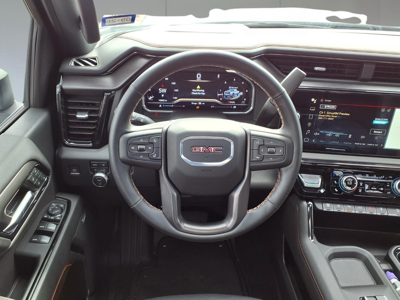 2024 GMC Sierra 2500HD AT4 White at DeMontrond Gulf Freeway