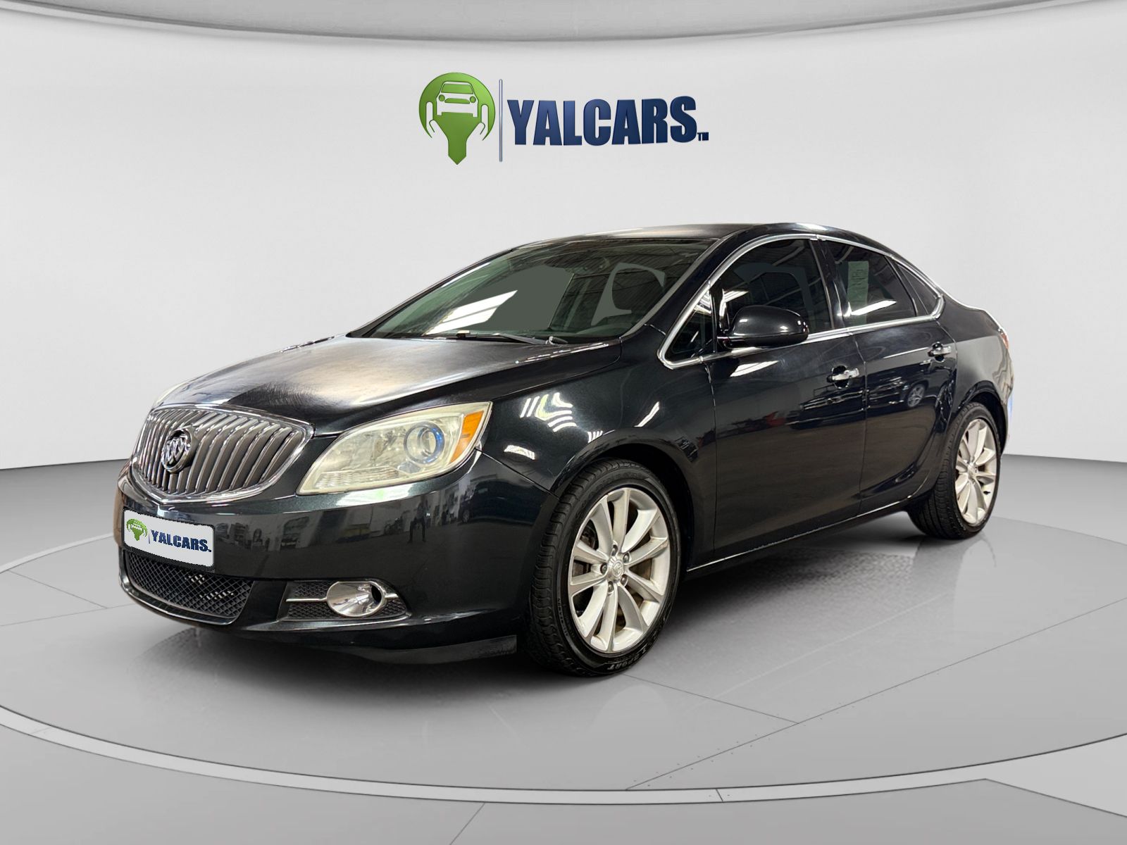 Carbon Black Metallic 2013 Buick Verano Sedan Front-Wheel Drive 6-Speed Automatic Overdrive