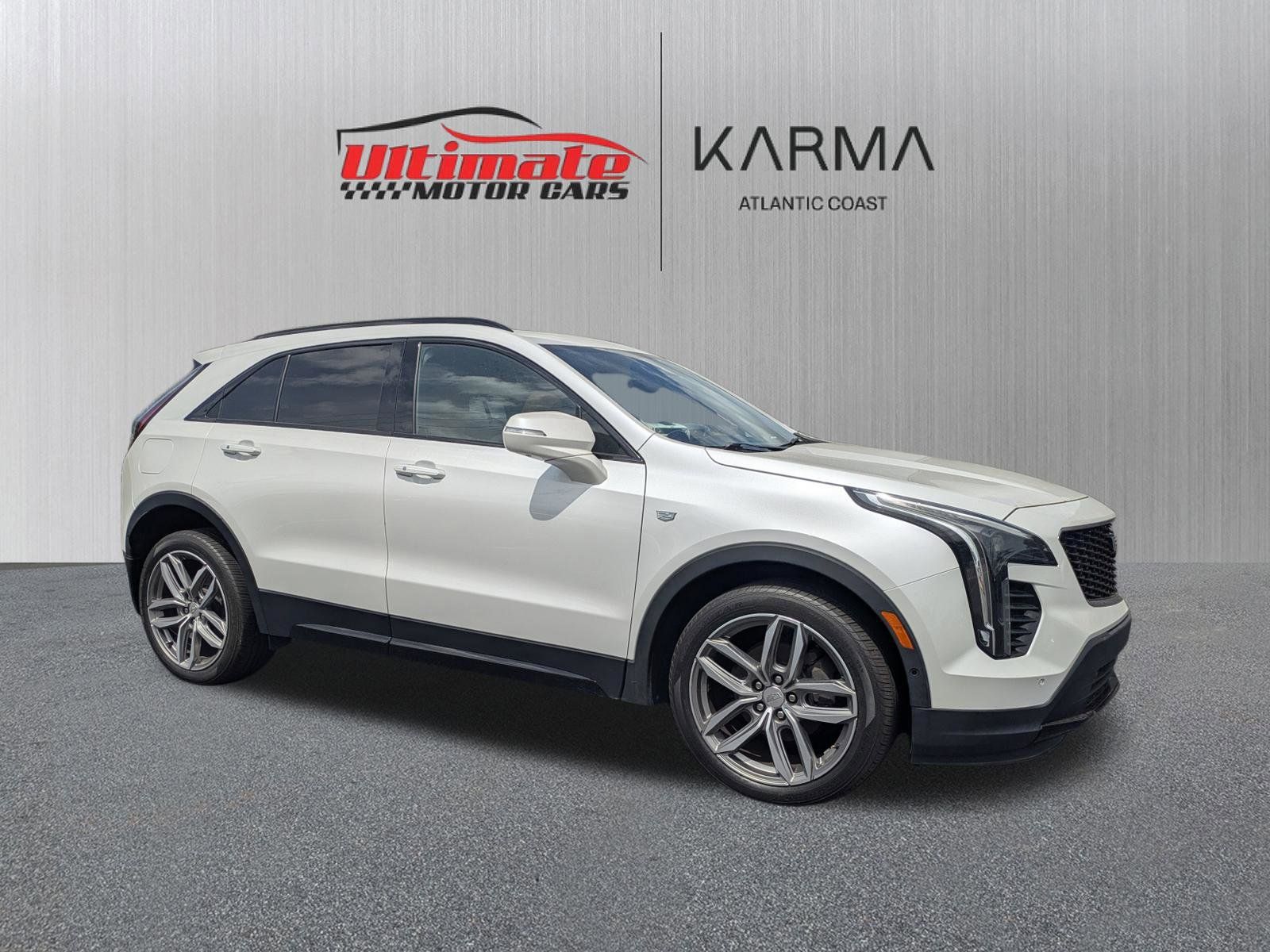 Crystal White Tricoat 2019 Cadillac XT4 Sport AWD SUV / Crossover Four-Wheel Drive 9-Speed Automatic