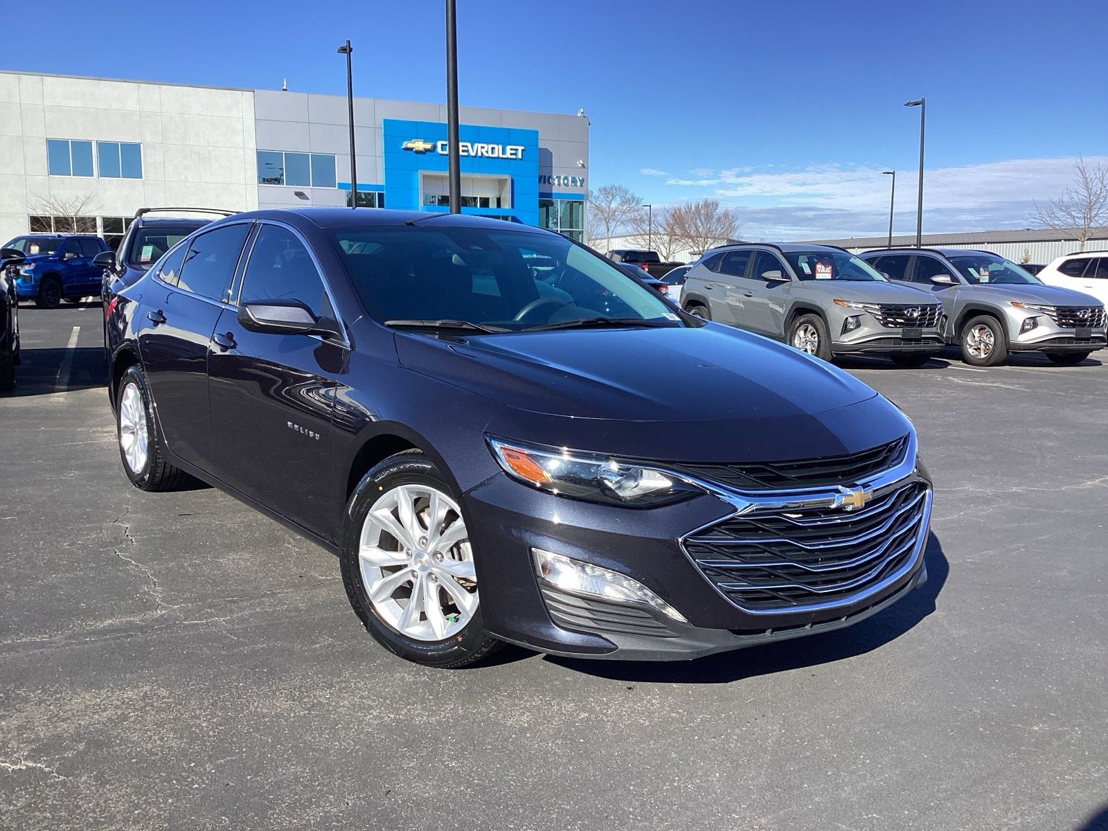 Dark Ash Metallic 2023 Chevrolet Malibu LT with 1LT FWD Sedan Front-Wheel Drive Continuously Variable Transmission