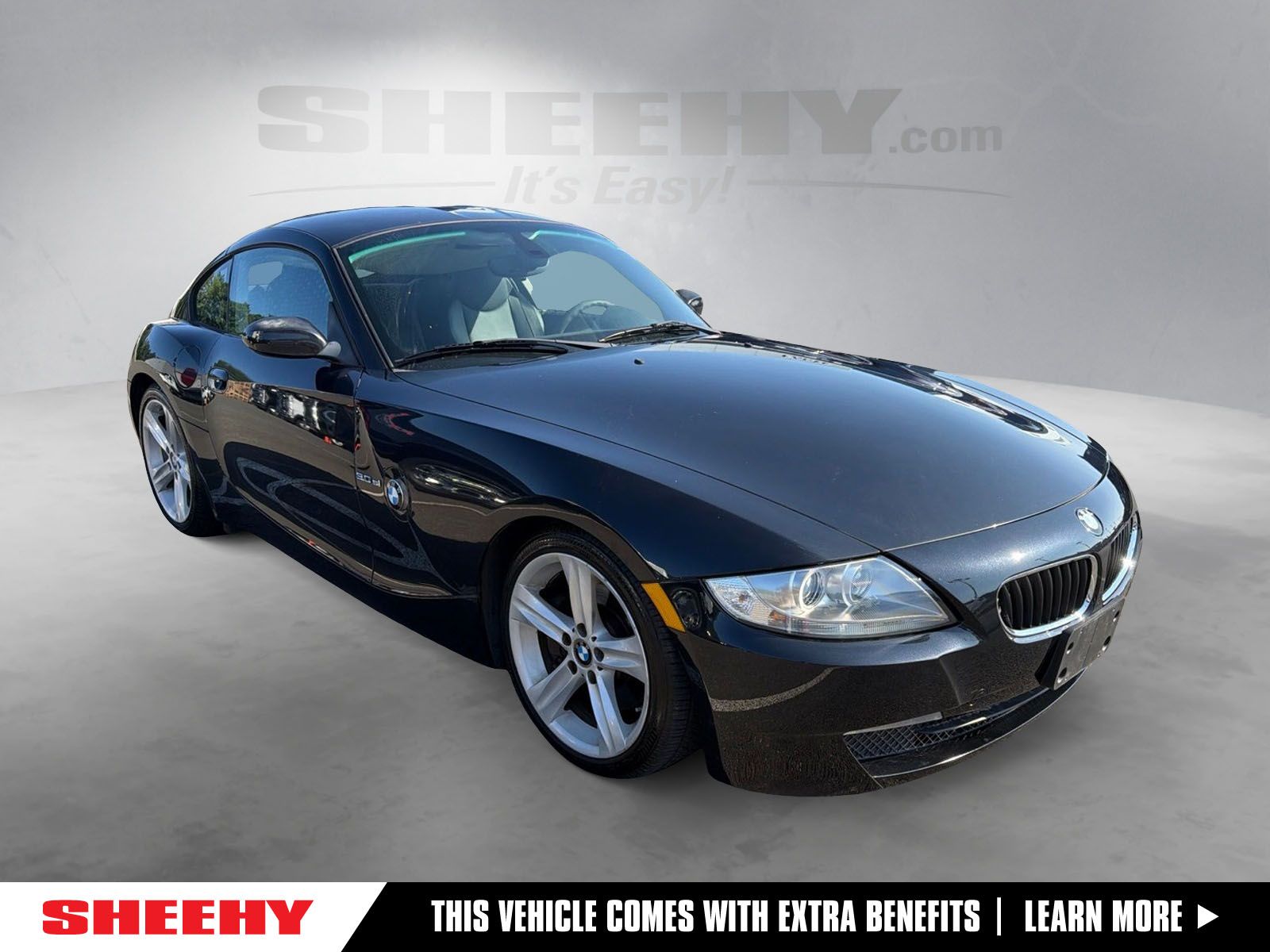 Black Sapphire Metallic 2008 BMW Z4 Convertible  6-Speed Automatic