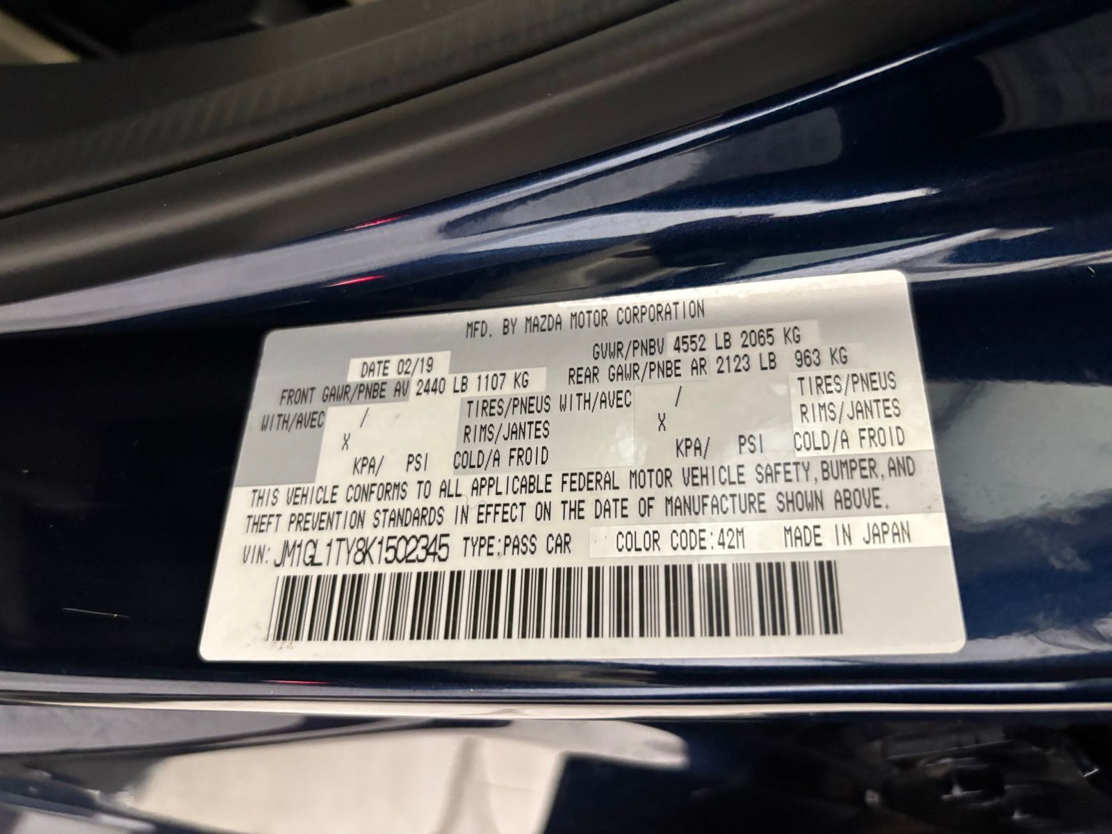 Used Car 2019 Mazda Mazda6  Grand Touring For Sale Under $20,000 In Austin, Texas
