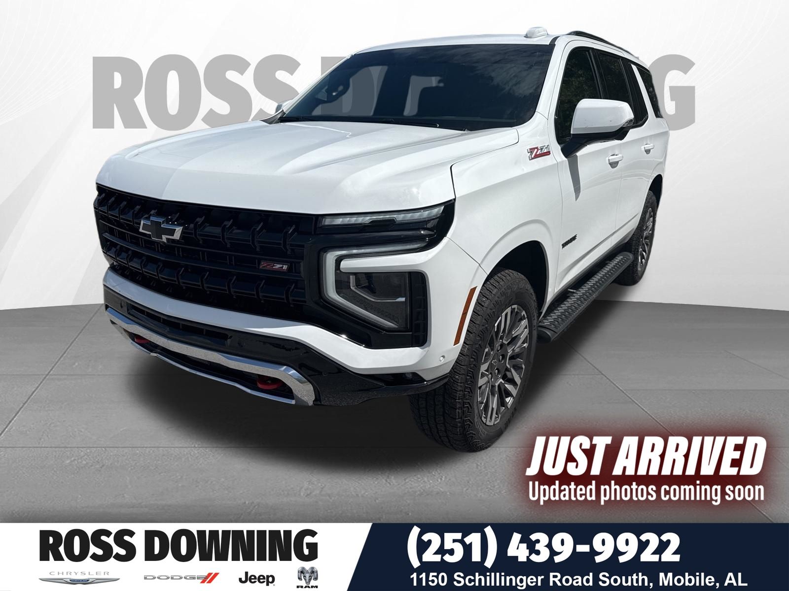 Summit White 2026 Chevrolet Tahoe Z71 4WD SUV / Crossover Four-Wheel Drive