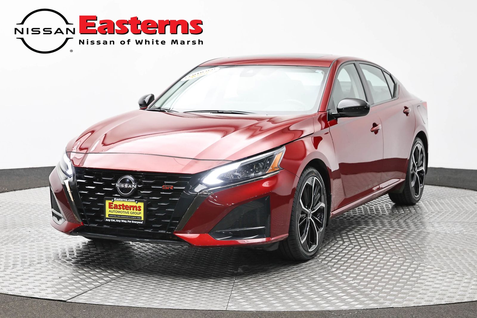 Red (Scarlet Ember) 2024 Nissan Altima Sedan Front-Wheel Drive Continuously Variable Transmission