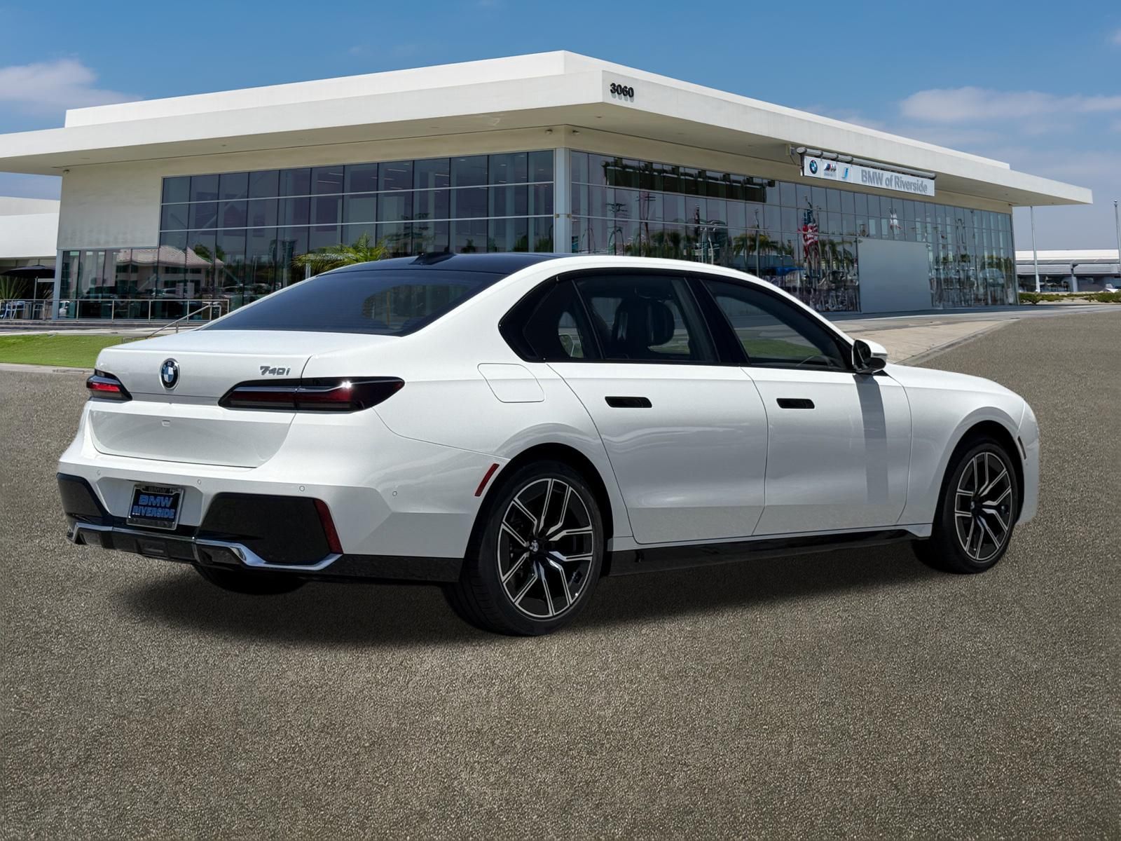 New 2026 White BMW 740i image 10