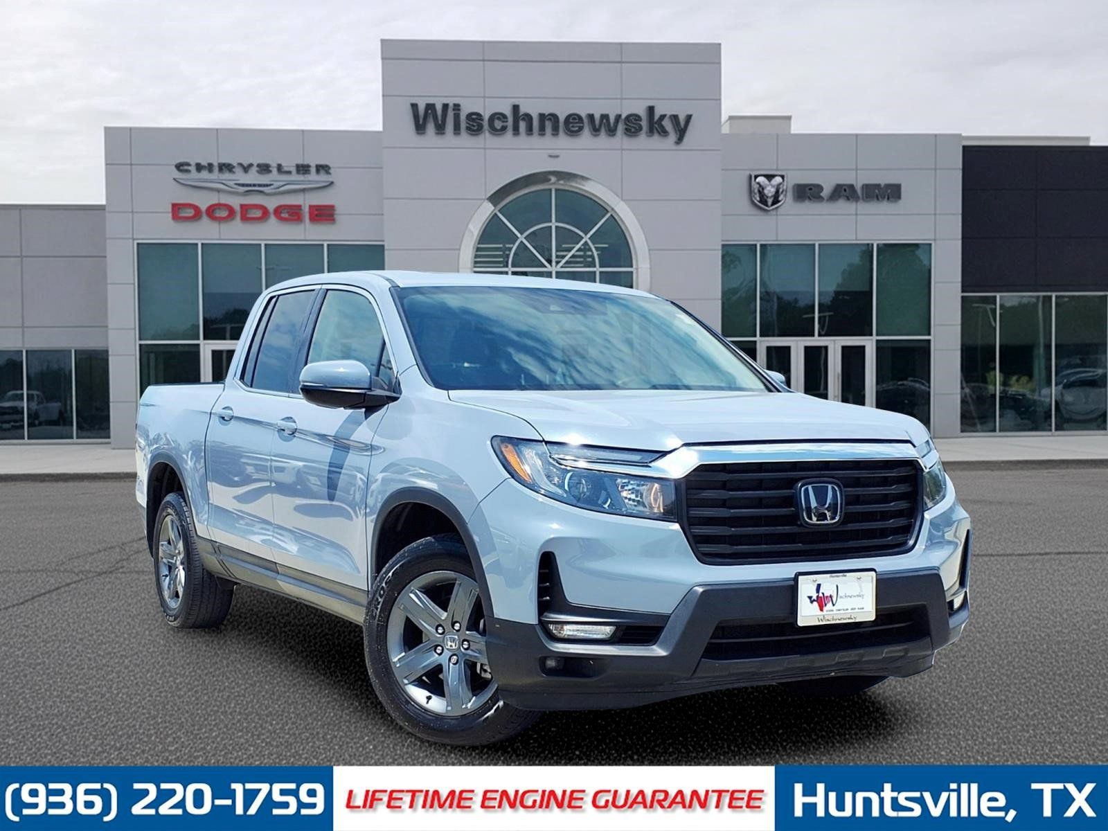 Crystal Black Pearl 2023 Honda Ridgeline Pickup Truck All-Wheel Drive 9-Speed Automatic