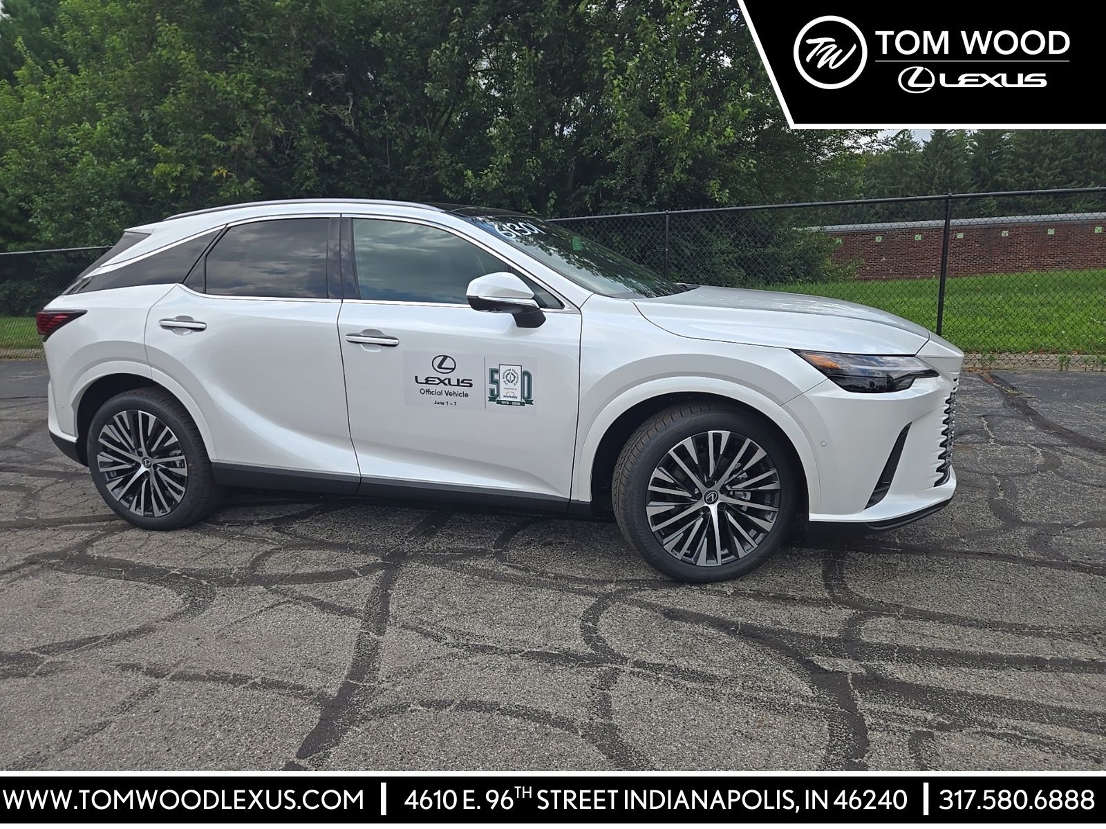 Eminent White Pearl 2026 Lexus RX Hybrid SUV / Crossover All-Wheel Drive Continuously Variable Transmission