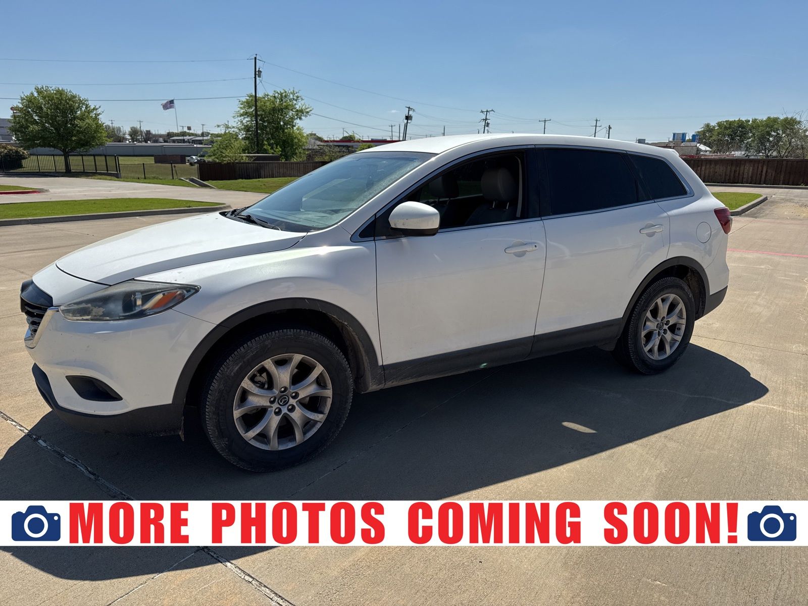 Crystal White Pearl Mica 2015 Mazda CX-9 Touring SUV / Crossover Front-Wheel Drive 6-Speed Automatic