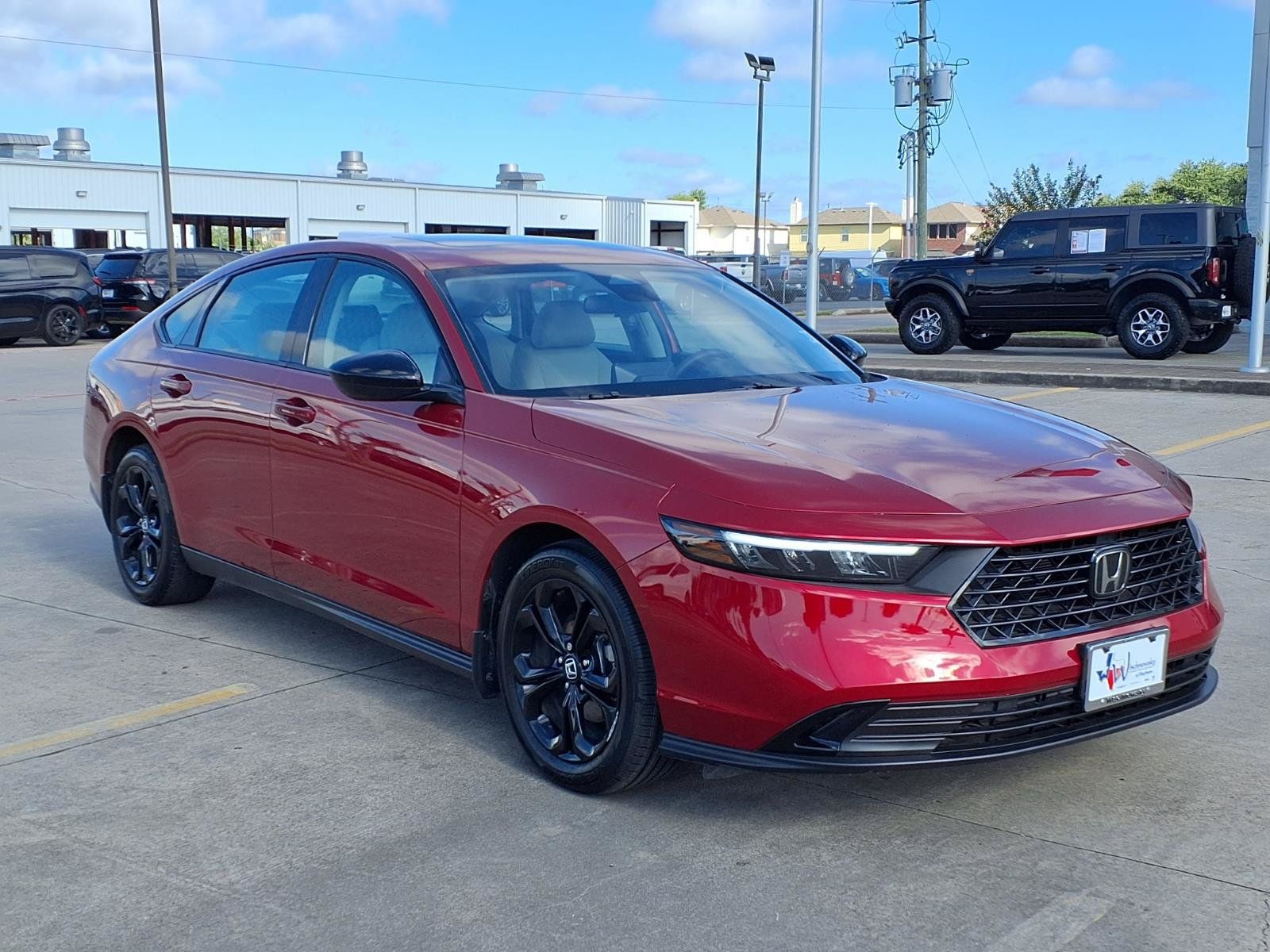 2025 Honda Accord SE Red at Community Honda
