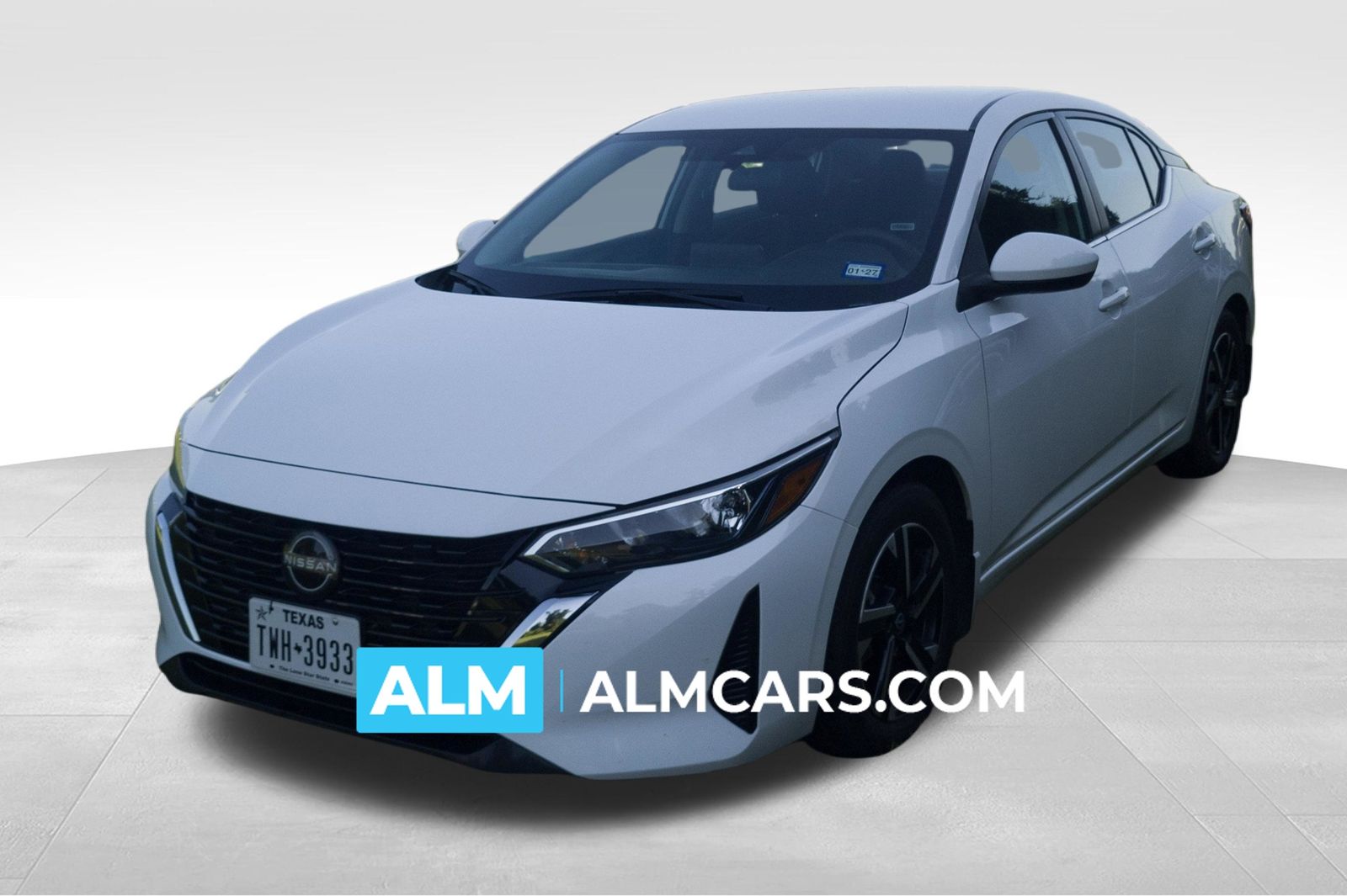 White (Fresh Powder) 2024 Nissan Sentra Sedan Front-Wheel Drive Continuously Variable Transmission