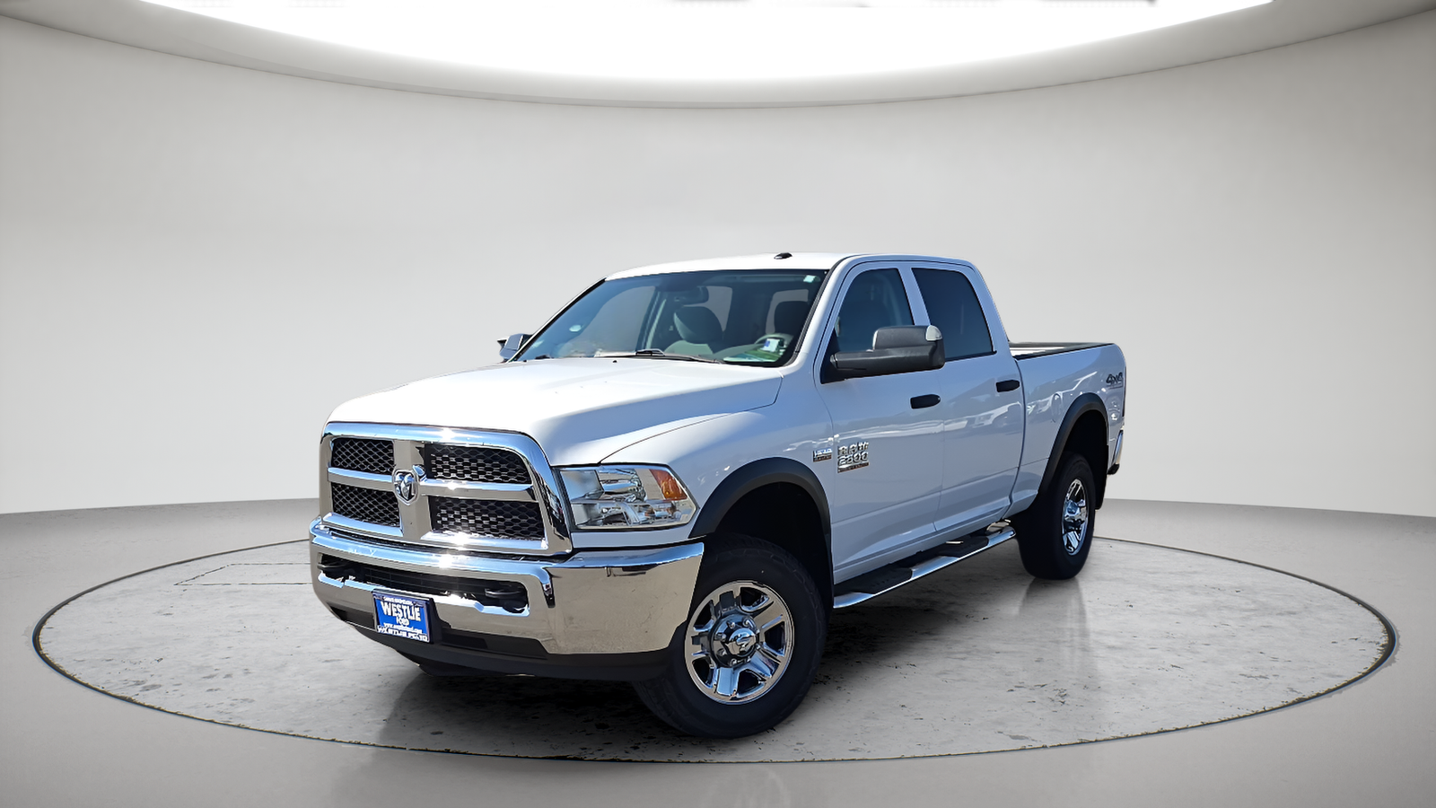 Bright White Clearcoat 2018 RAM 2500 Pickup Truck Four-Wheel Drive 6-Speed Automatic