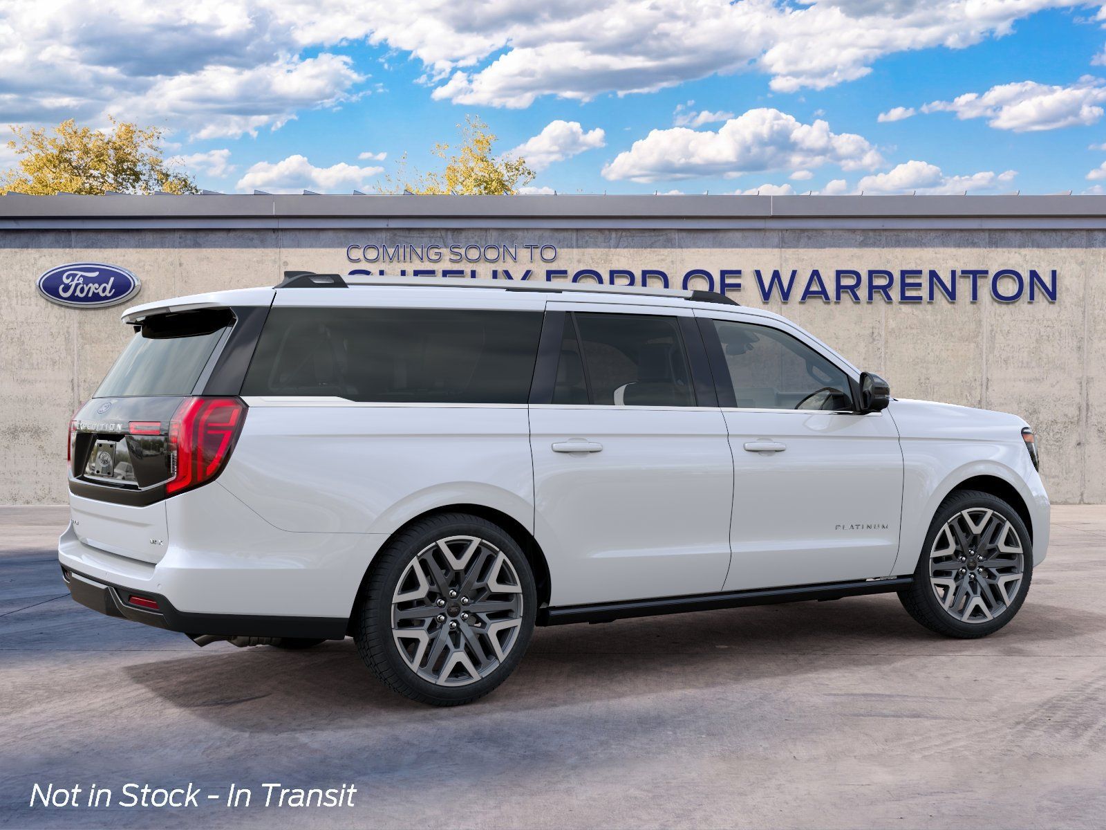 New 2027 Star White Metallic Tri-Coat Ford Platinum image 7