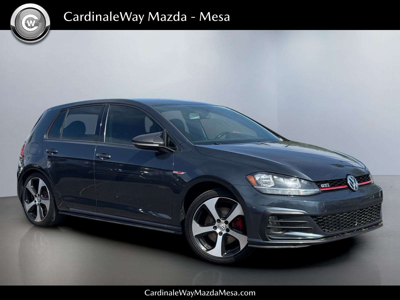 Blue Metallic 2018 Volkswagen Golf GTI Hatchback Front-Wheel Drive 6-Speed Dual Clutch