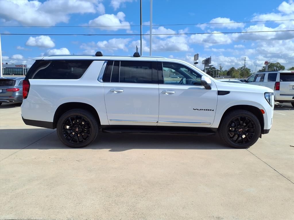 2023 GMC Yukon XL SLT White at Classic Chevrolet Galveston