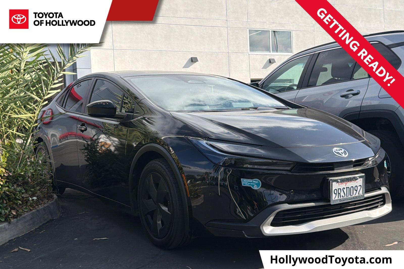 Midnight Black Metallic 2024 Toyota Prius Prime Hatchback Front-Wheel Drive Continuously Variable Transmission