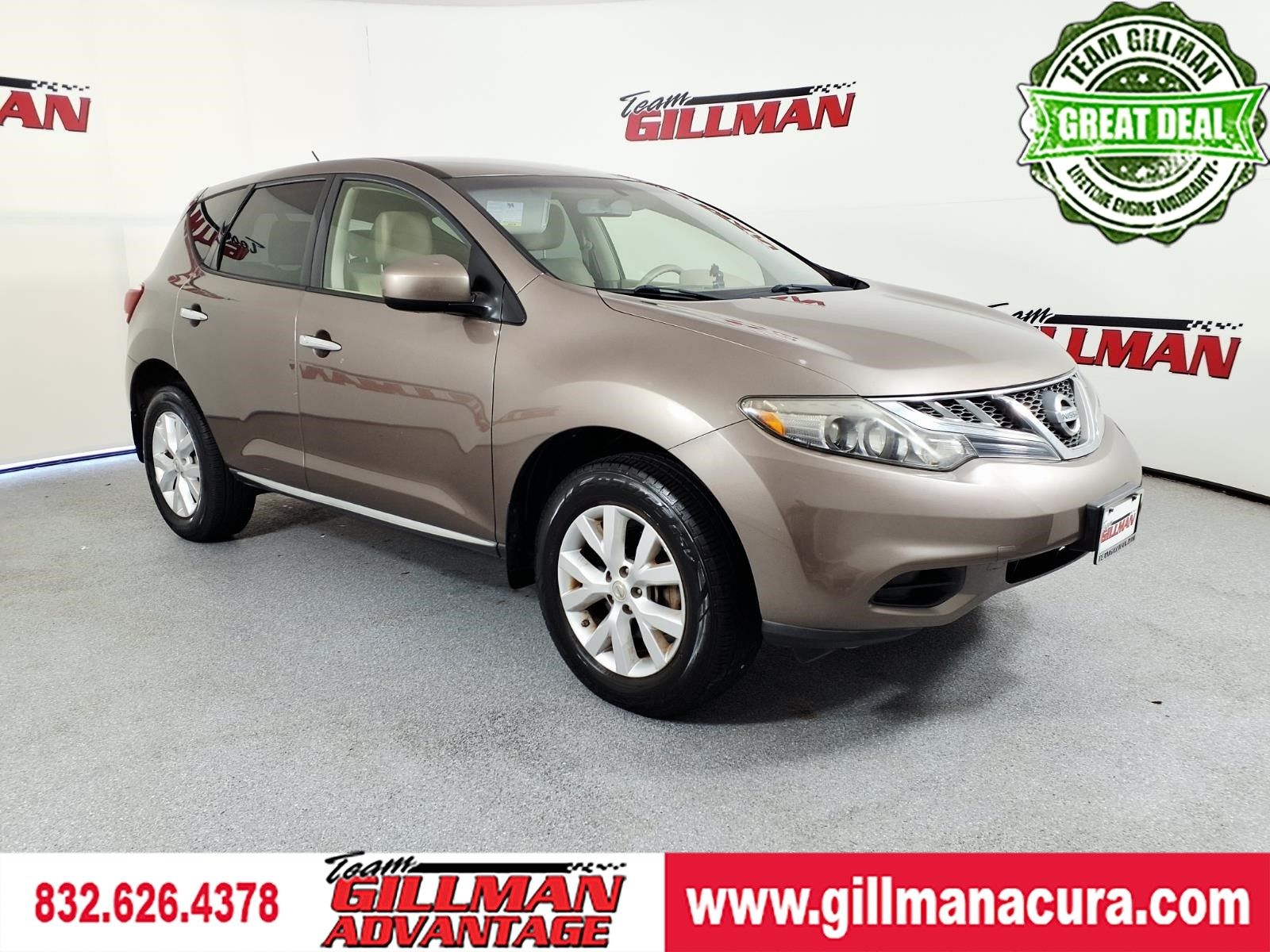 Tinted Bronze Metallic 2014 Nissan Murano SUV / Crossover Front-Wheel Drive Continuously Variable Transmission