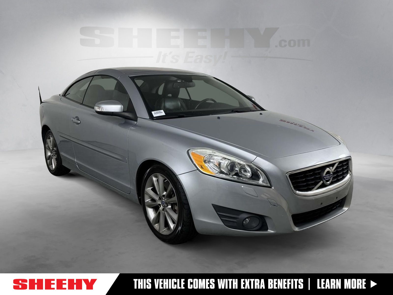 Electric Silver Metallic 2012 Volvo C70 T5 Convertible Front-Wheel Drive 5-Speed Automatic