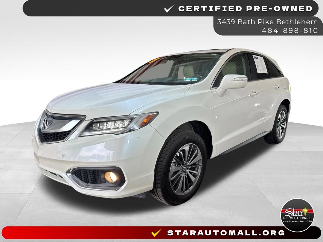 White 2017 Acura RDX SUV / Crossover All-Wheel Drive 6-Speed Automatic