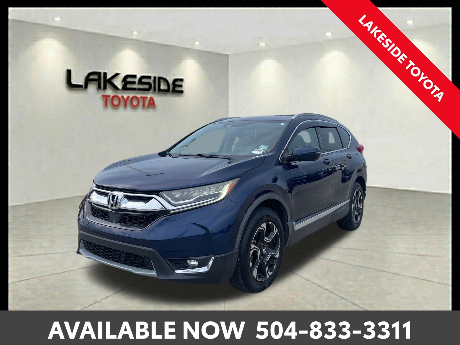 Blue 2018 Honda CR-V SUV / Crossover All-Wheel Drive Continuously Variable Transmission